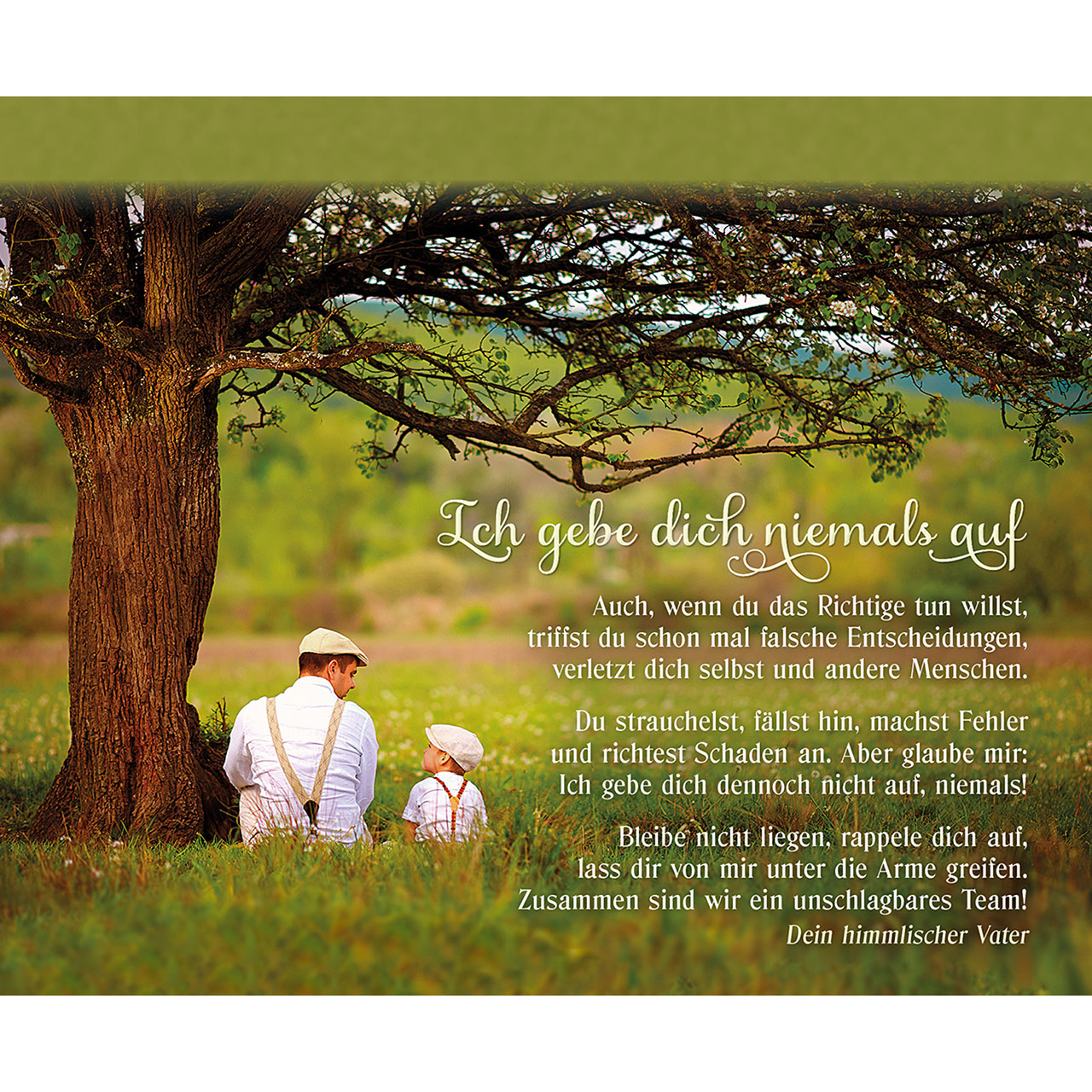 Aufstellbuch - Ich bin hier, nah bei dir! - Lavendel Stuhl Hut