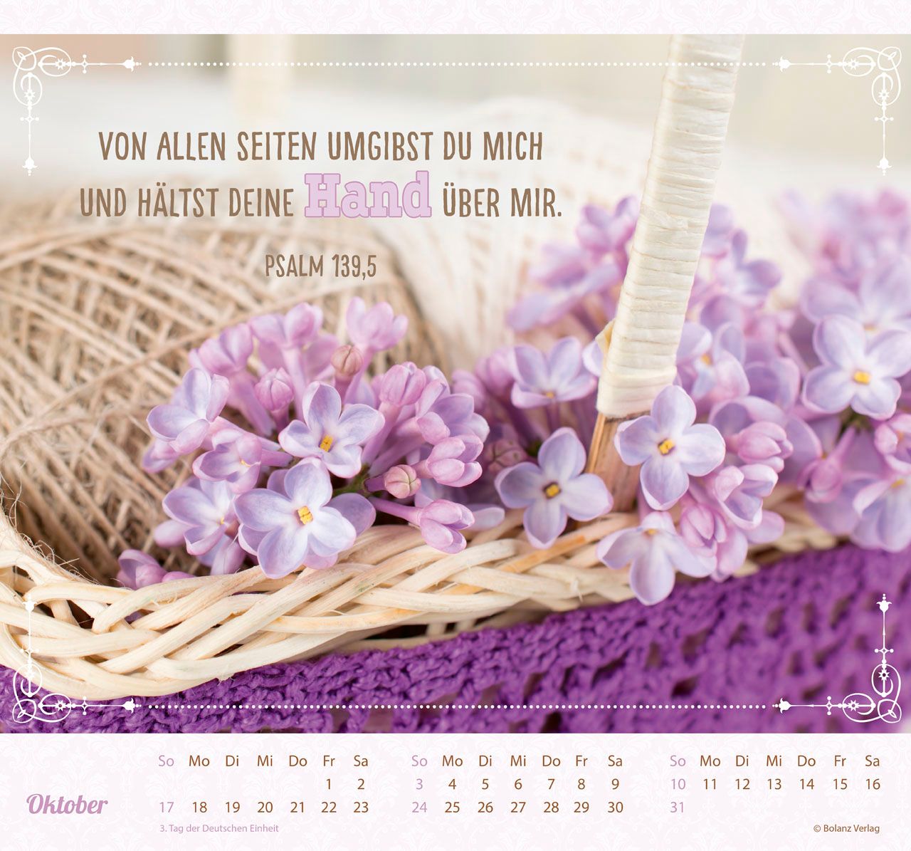 Wandkalender - Am Anfang war das Wort 2027 Wandkalender