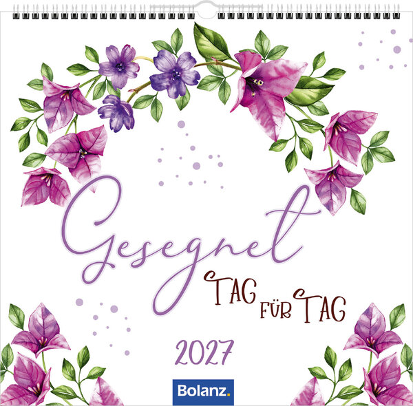 Posterkalender - Gesegnet Tag für Tag 2027