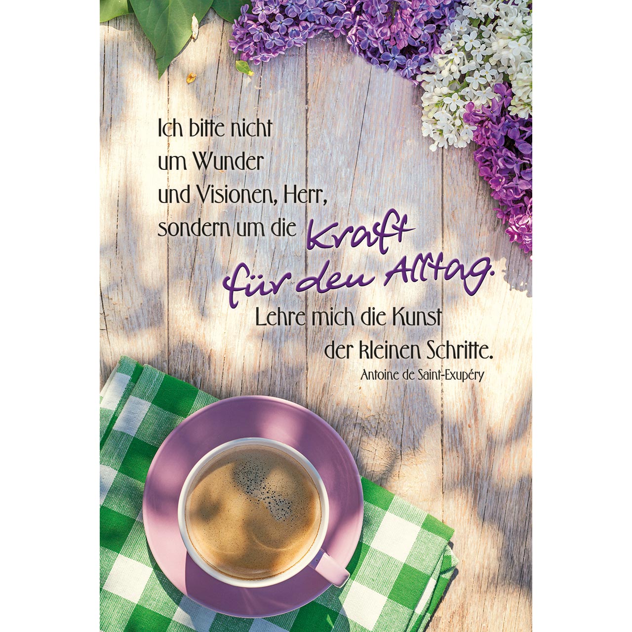 Ich bitte nicht um Wunder