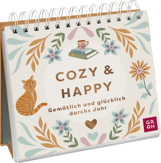 Aufstellbuch - Cozy & Happy
