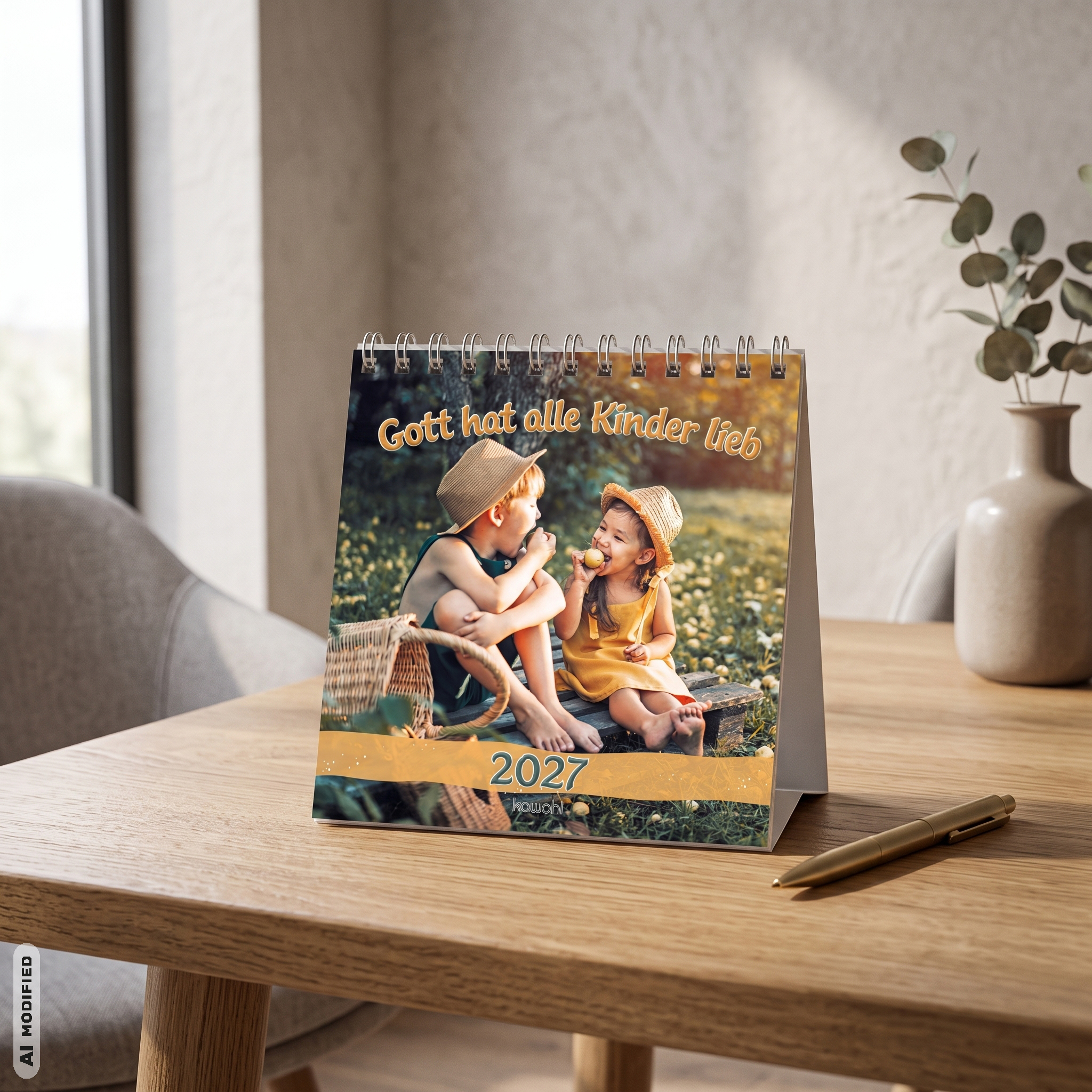 Aufstellkalender - Gott hat alle Kinder lieb 2027