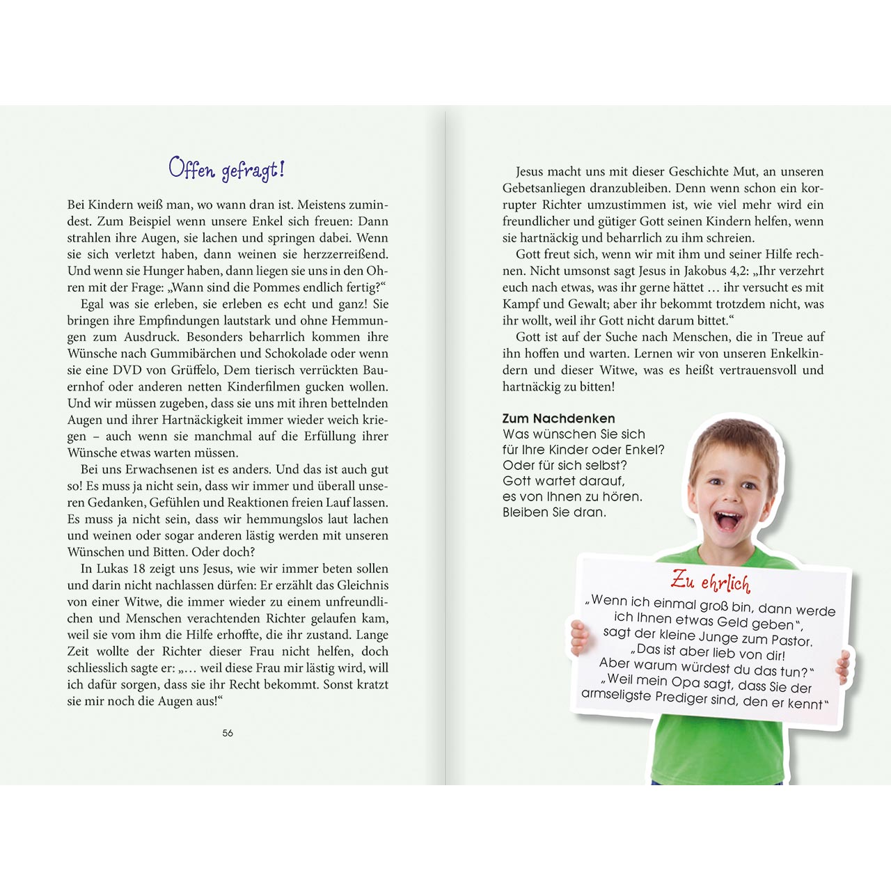 Geschenkbuch - Fit für die Enkel - Kind in Schubkarre Opa Großvater