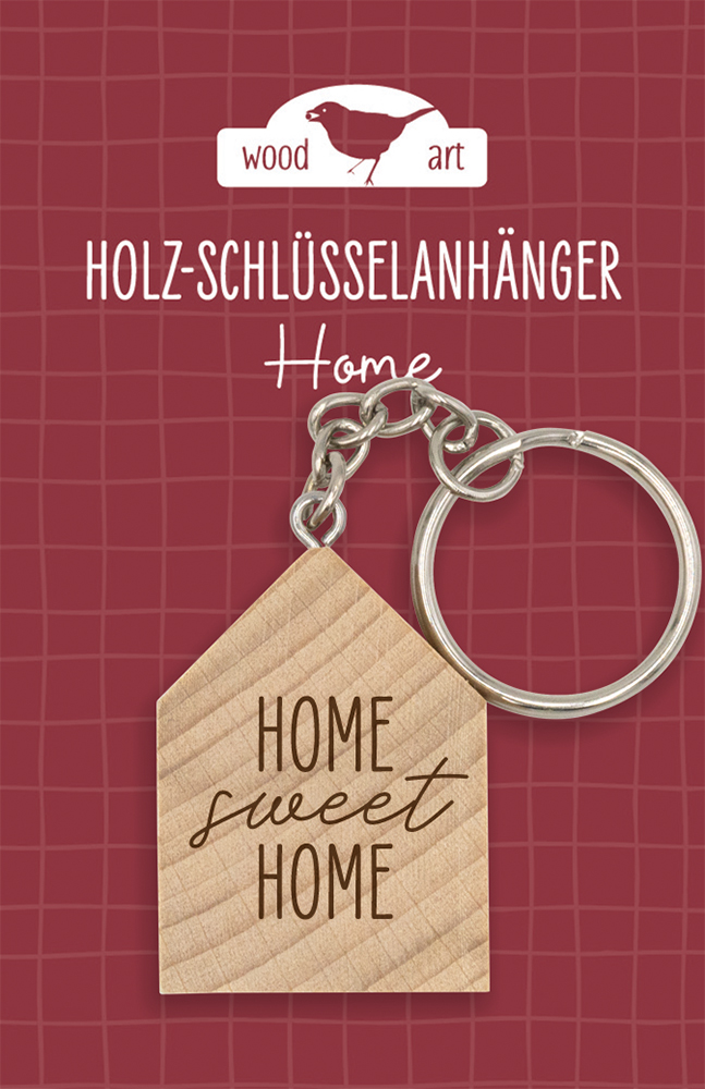 Schlüsselanhänger - Schlüsselanhänger "Home sweet home"