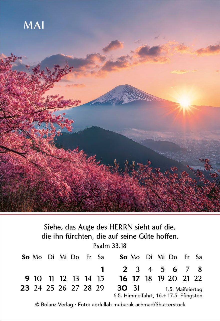 Aufstellkalender - Ein Jahr der Hoffnung 2027