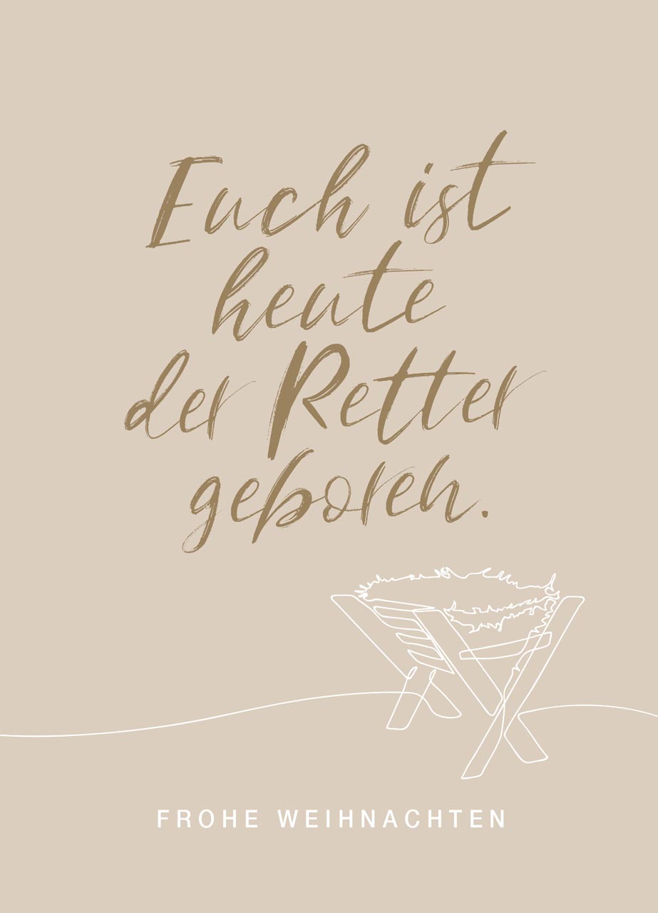 Postkarten - Postkarte 'Frohe Weihnachten' 12 Ex.