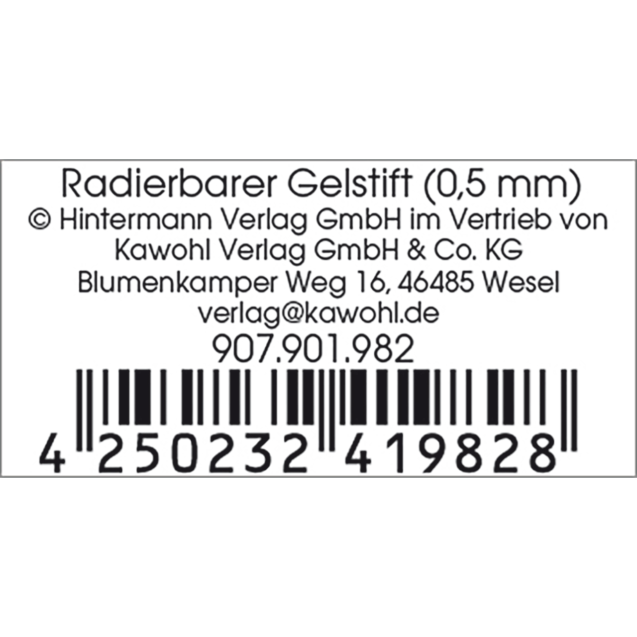 Kugelschreiber - Schön, dass es dich gibt - Aquarell Blumen Schmetterling Herz