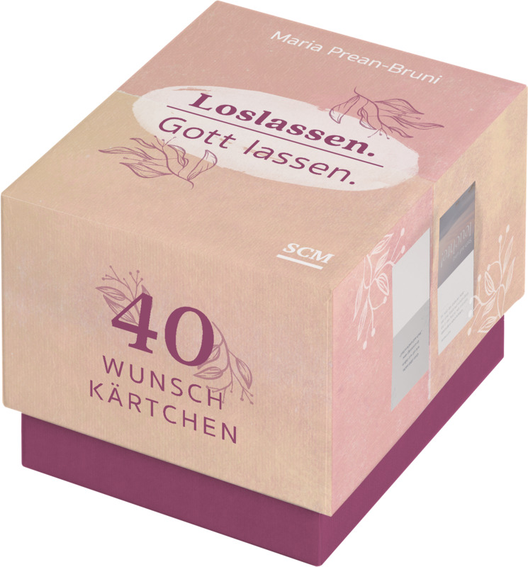 Karten-Box - Loslassen. Gottlassen. (Box) - Box Blätter