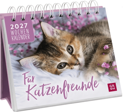 Aufstellkalender - Für Katzenfreunde 2027