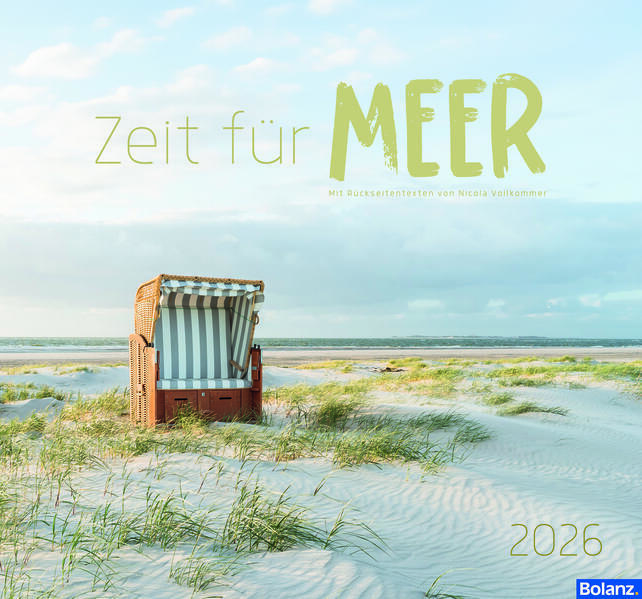 Zeit für Meer 2026 - Wandkalender