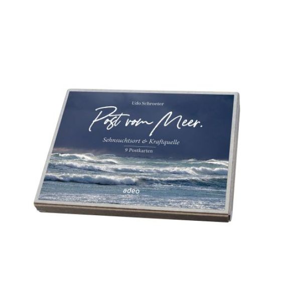 Postkarten - Postkartenset 'Post vom Meer' - Postkarten Box Meer Wellen