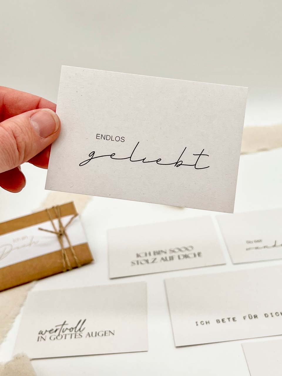 Karten-Box - Mutmacher Gott an Dich - Box Tau