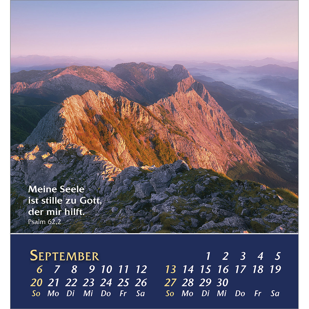 Tischkalender - Aus der Stille leben 2026