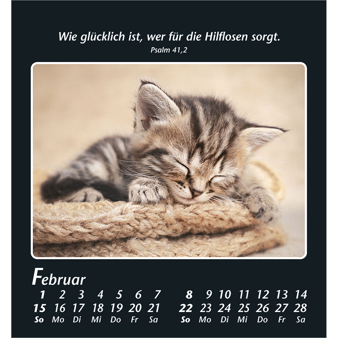 Tischkalender - Zeit der Stille 2026