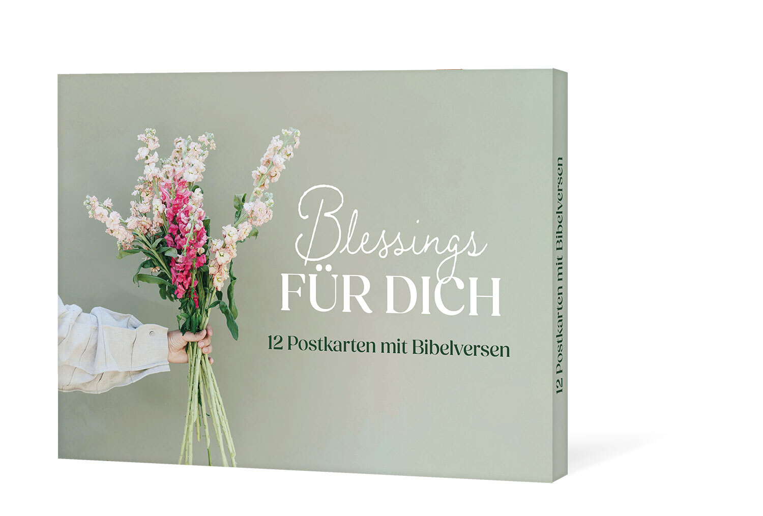 Postkarten - Postkarten-Set 12 Ex. 'Blessings für Dich'