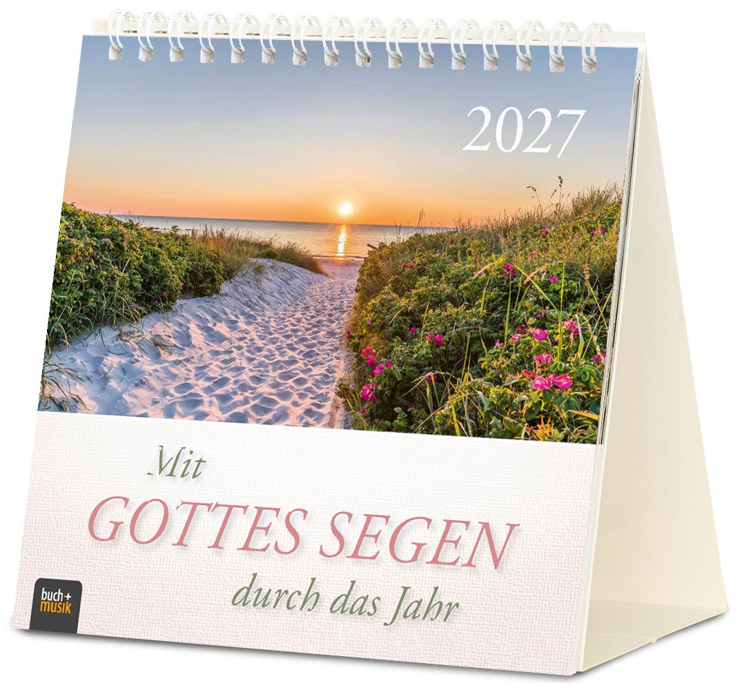Postkartenkalender - Mit Gottes Segen durch das Jahr 2027