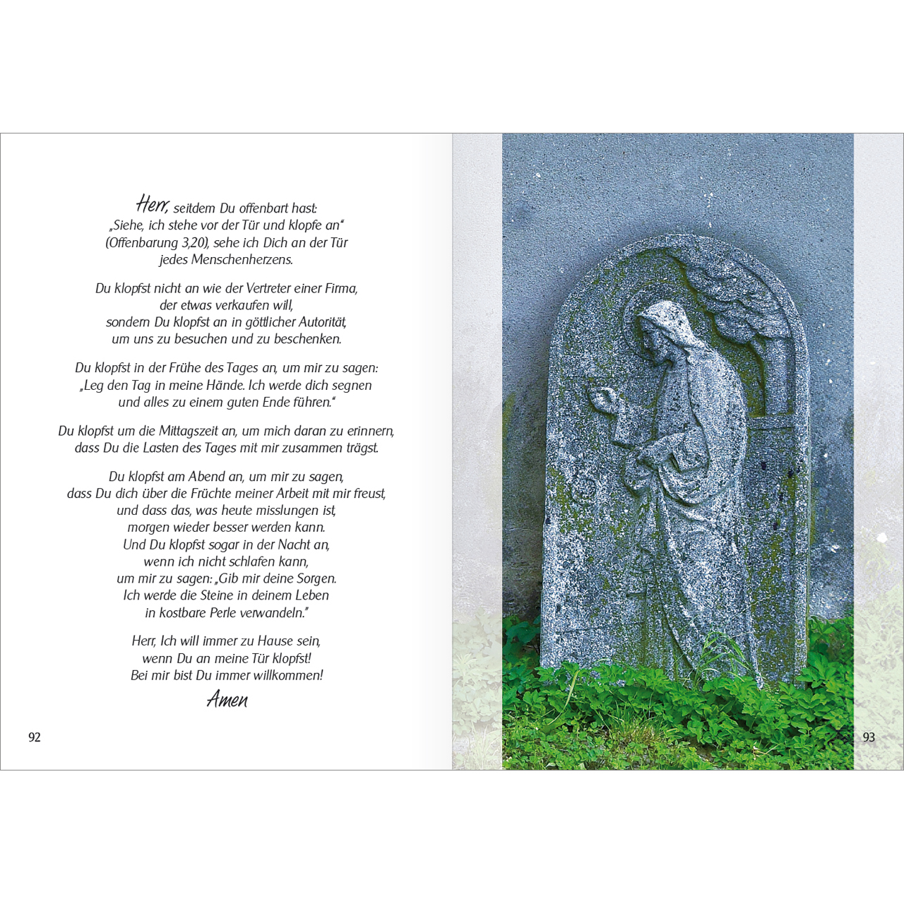 Buch - Am Brunnen - Brunnen Wasser Bäume Wiese Blumen