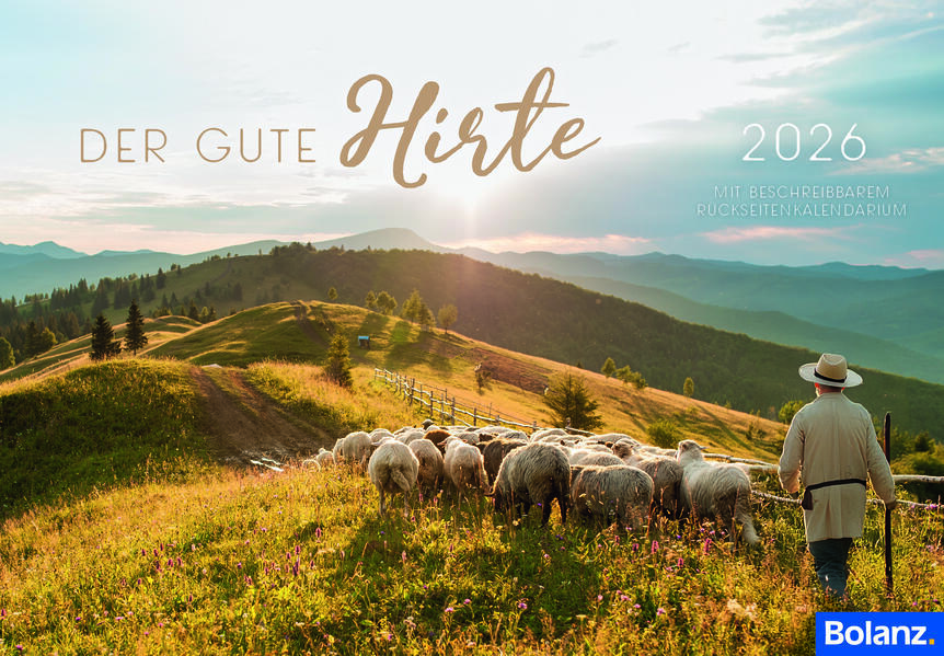 Postkartenkalender - Der Gute Hirte 2026