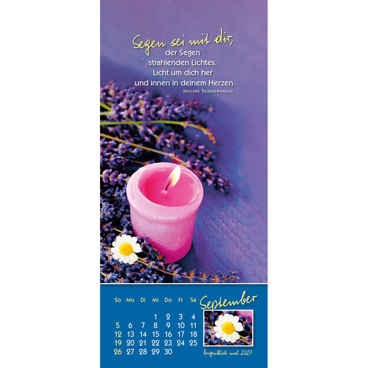Aufstellkalender - Augenblick mal 2027