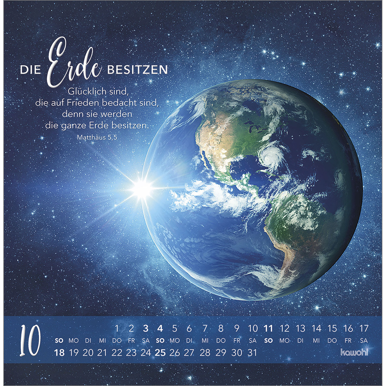 Postkartenkalender - Die Liebe bleibt bestehn 2026