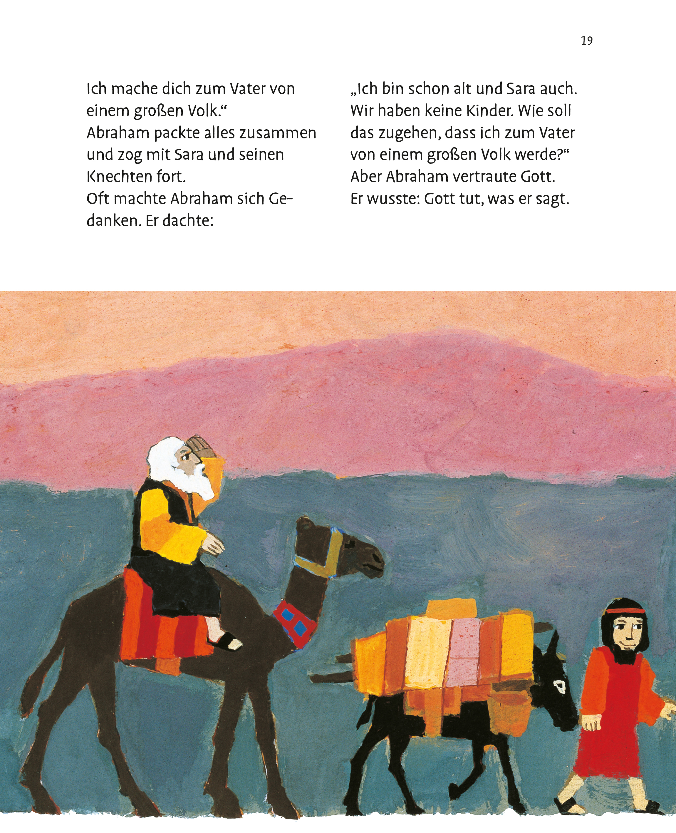 Kinderbibel - Meine schönsten Bibelgeschichten - Kinderbibel Mann Frau Baby Zelt