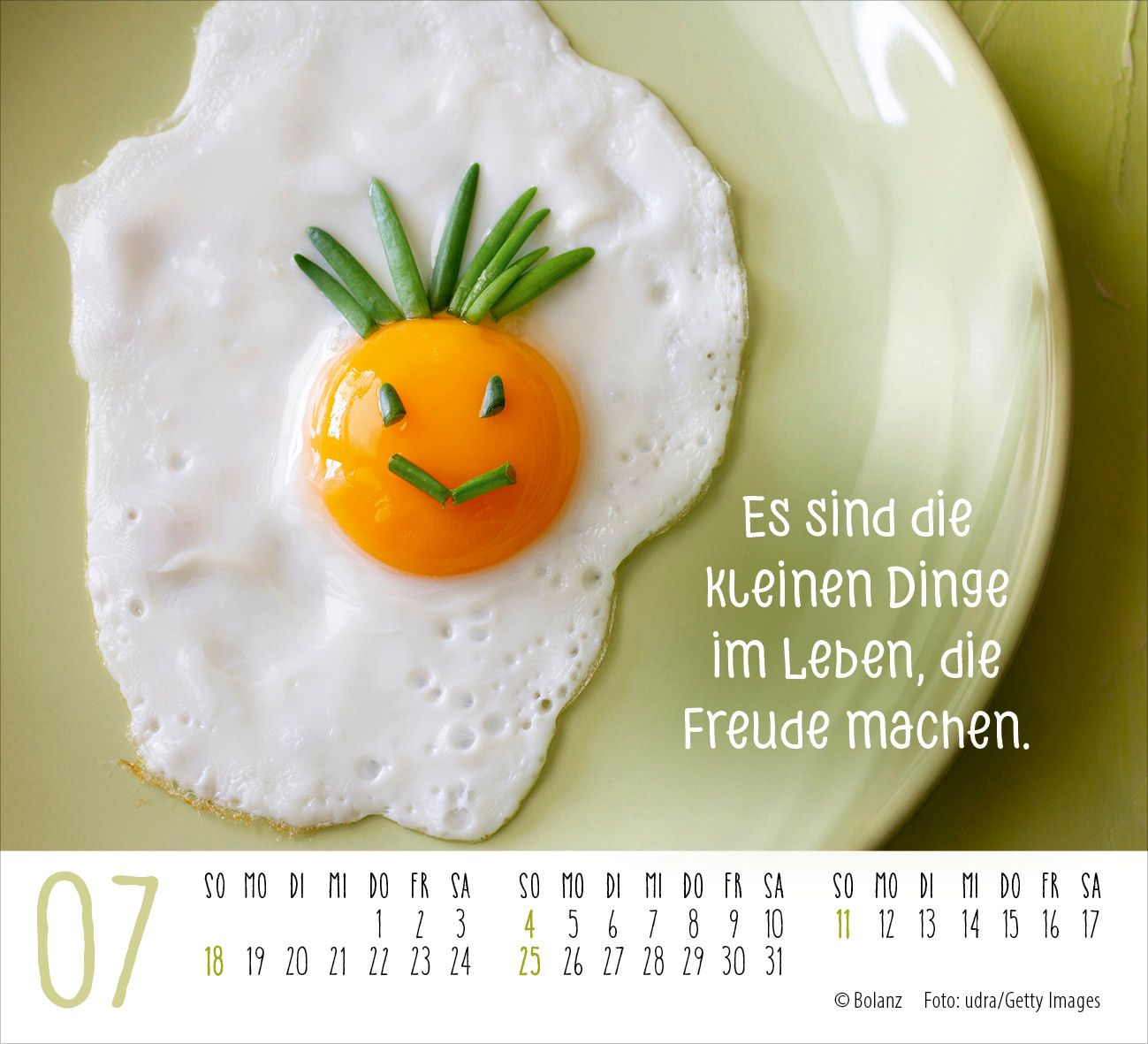 Aufstellkalender - Danke 2027 Minikalender