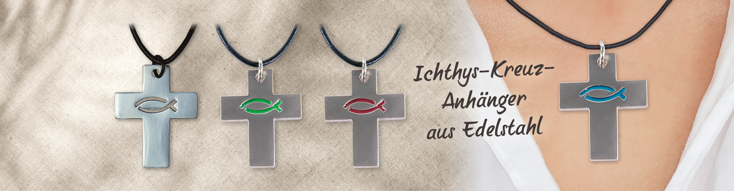 Anhänger aus Edelstahl