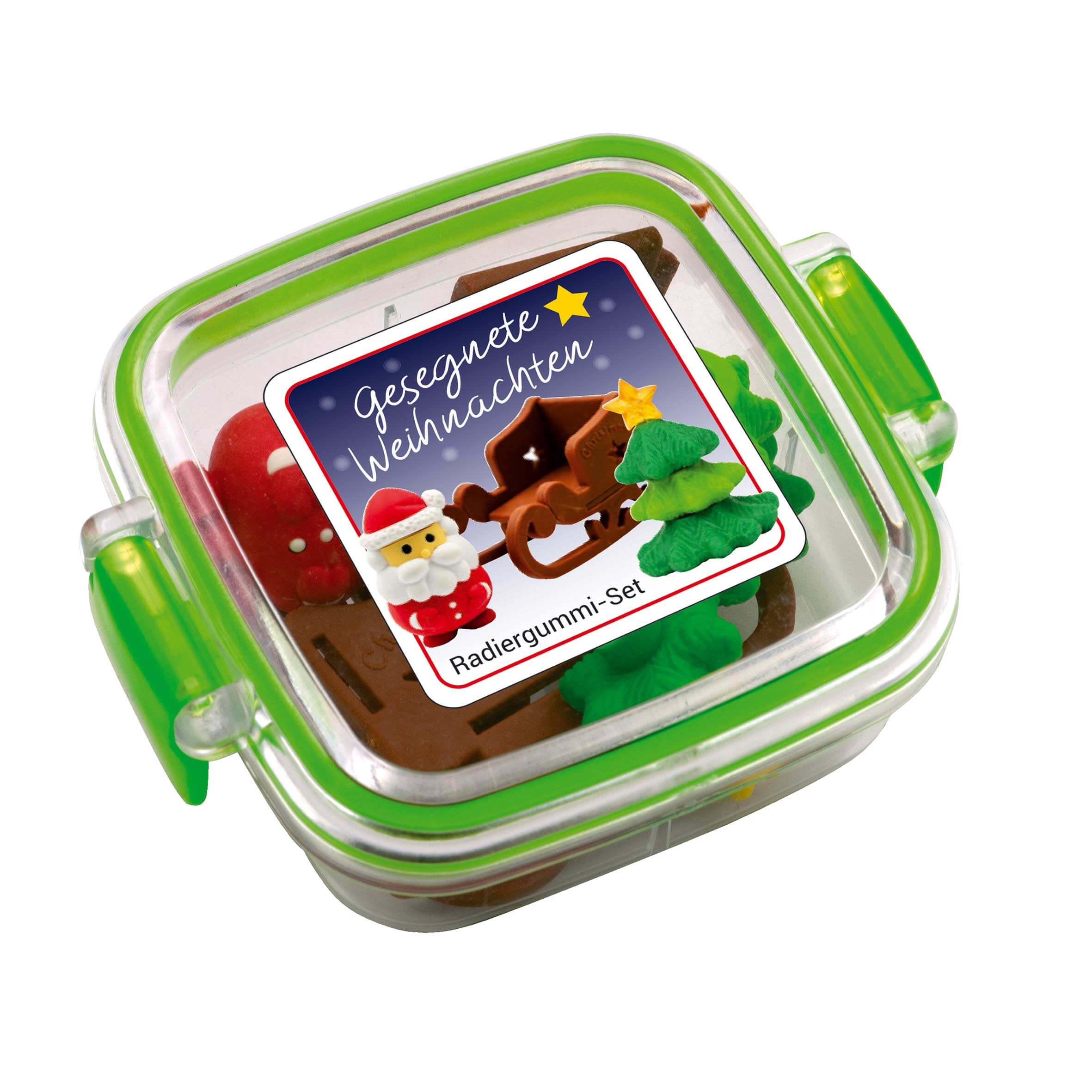 Radiergummi - Radiergummi-Set "Weihnachten"