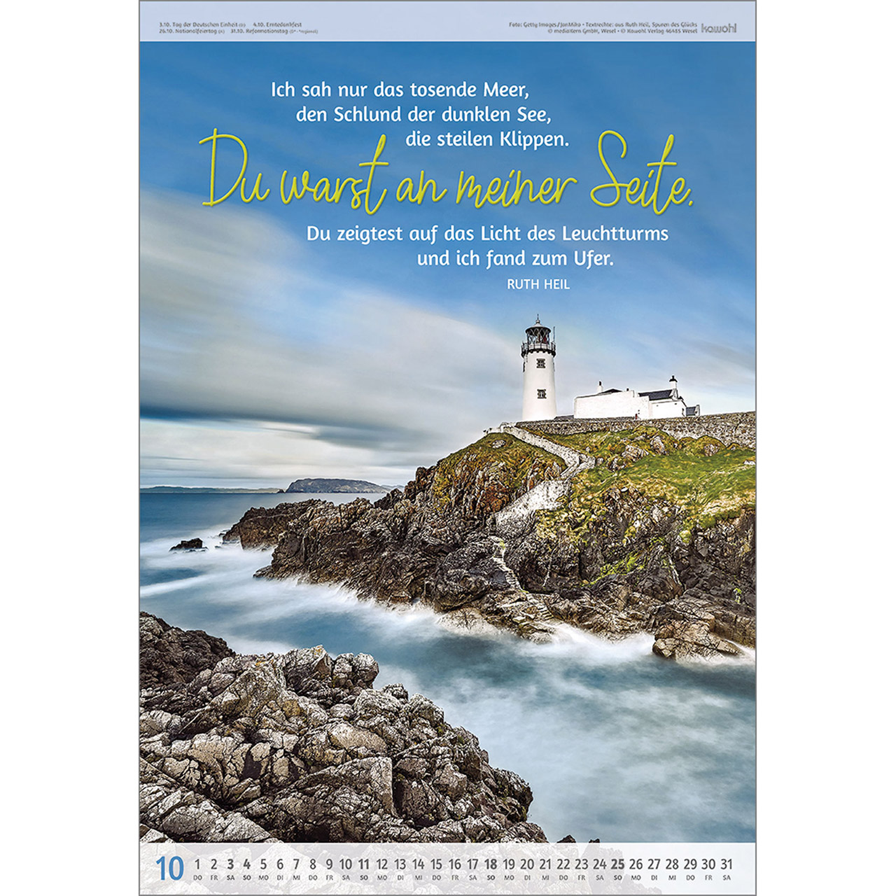 Wandkalender - Du bist so wertvoll 2026