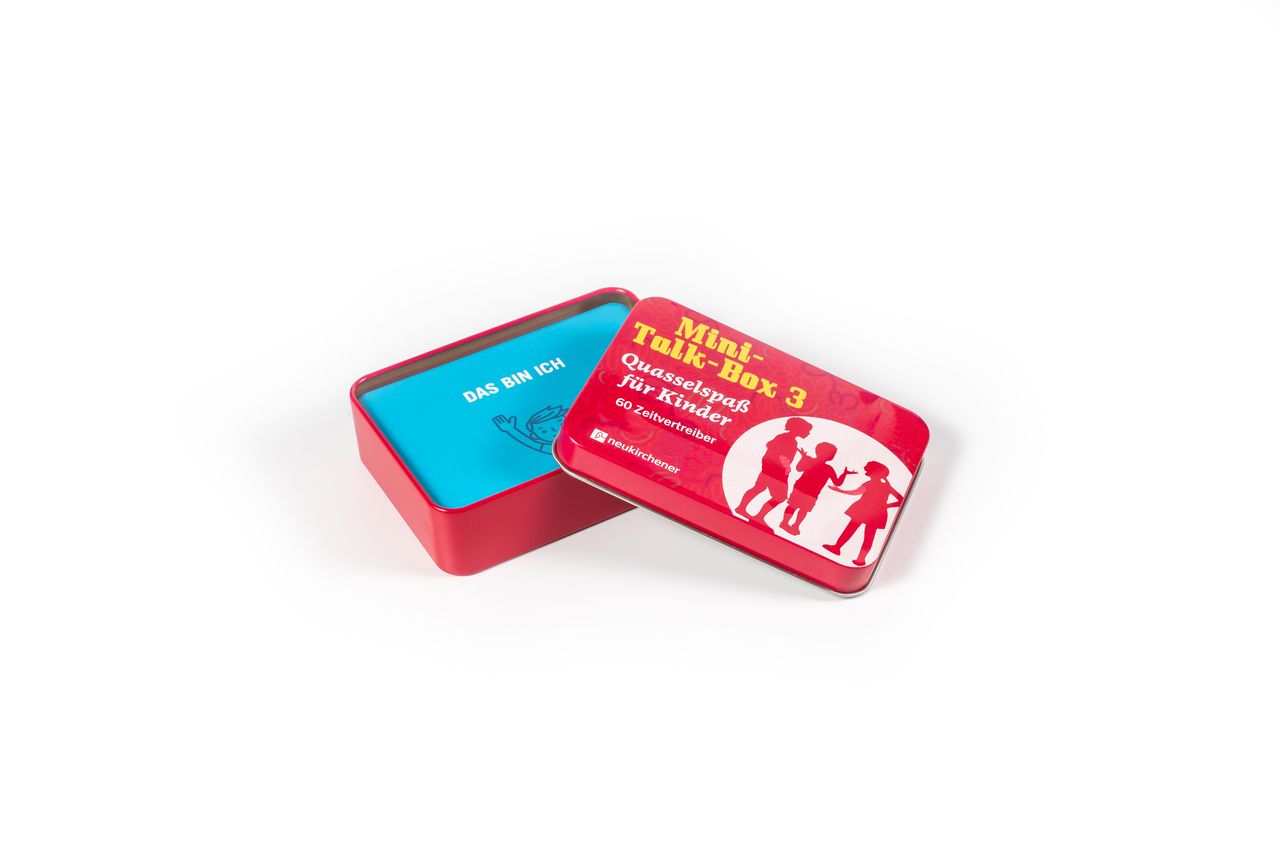 Karten-Box - Mini-Talk-Box 3 - Quasselspaß für Kinder