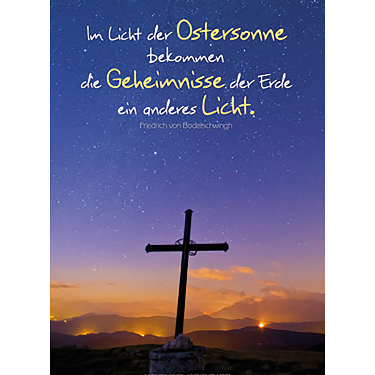 Im Licht der Ostersonne