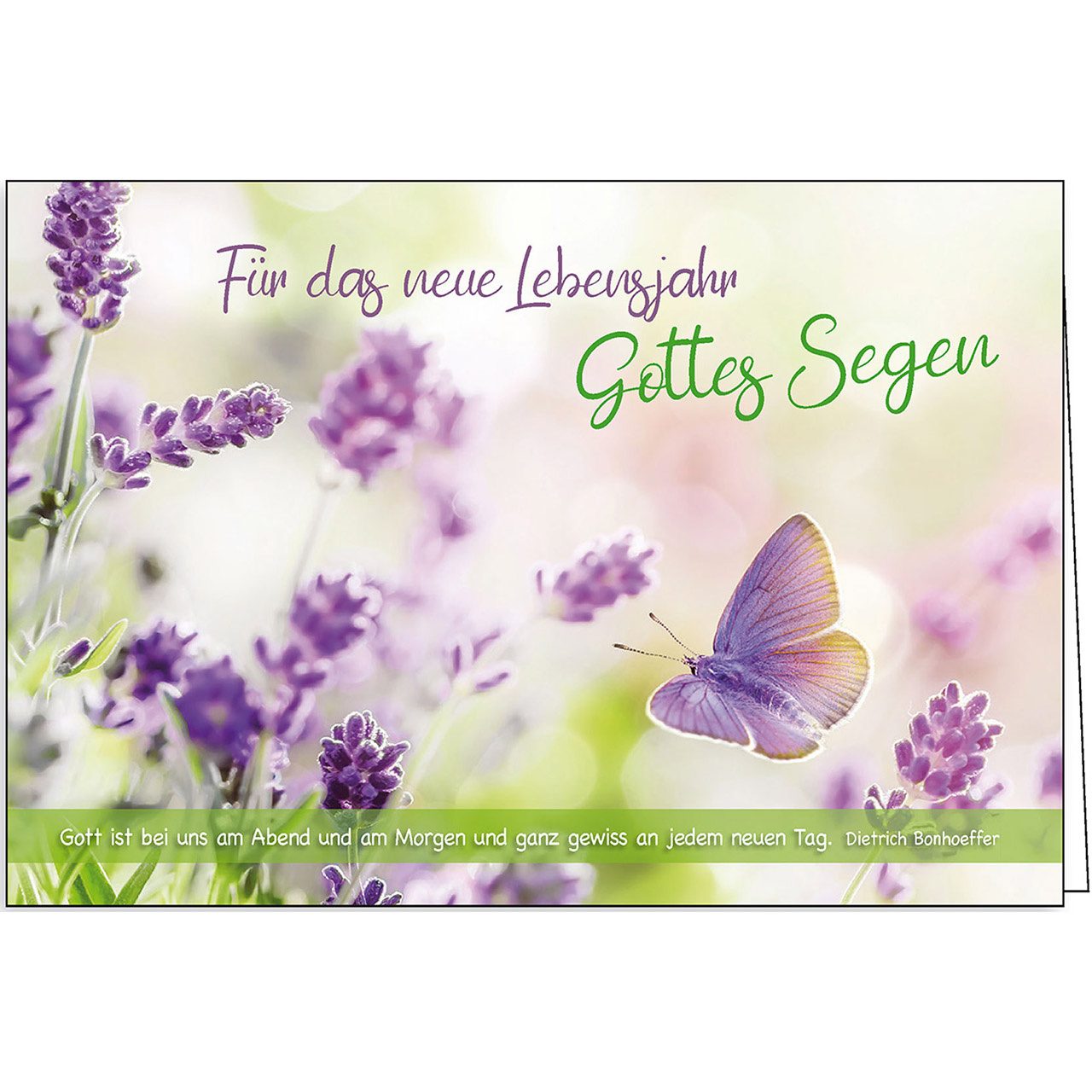 Für das neue Lebensjahr