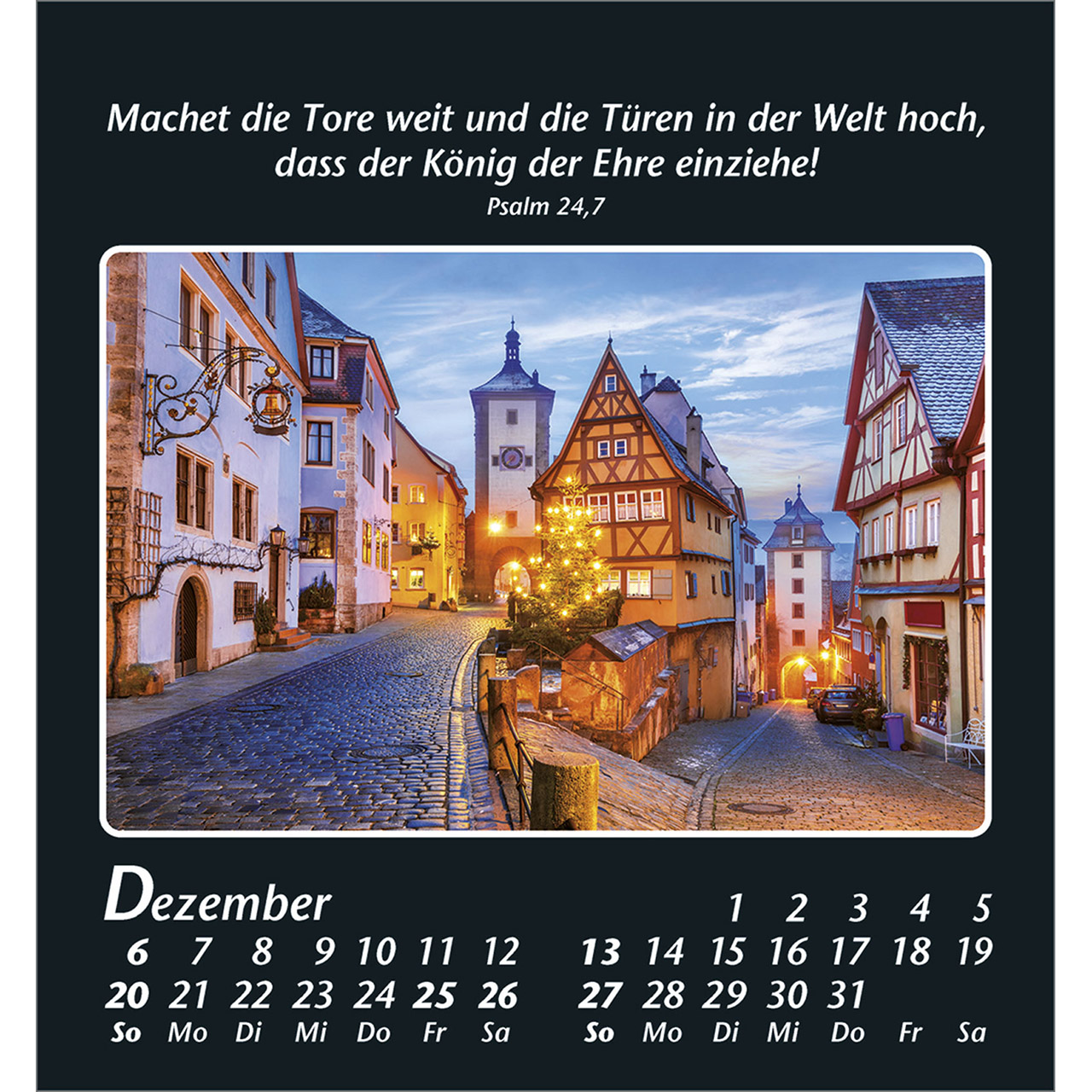 Tischkalender - Zeit der Stille 2026