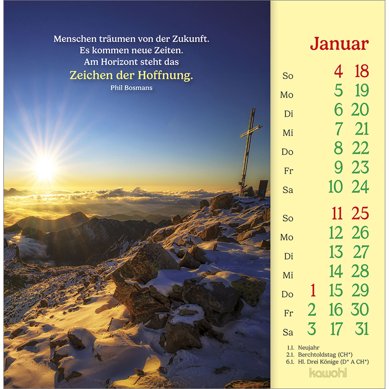 Postkartenkalender - Phil Bosmans - Postkarten-Kalender 2026
