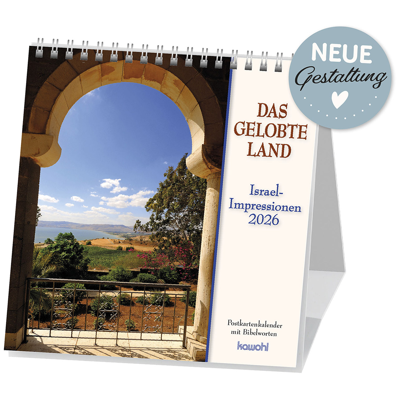 Das gelobte Land 2026 Postkartenkalender - Das gelobte Land 2026