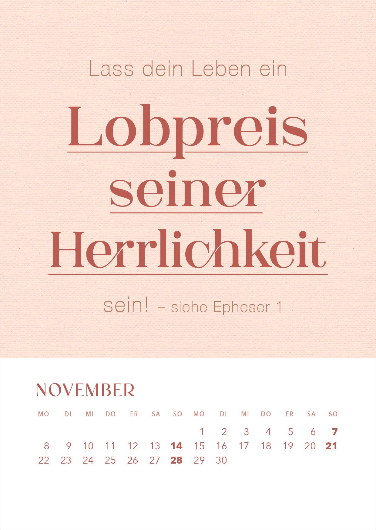 Tischkalender - Hoffnung für immer 2027