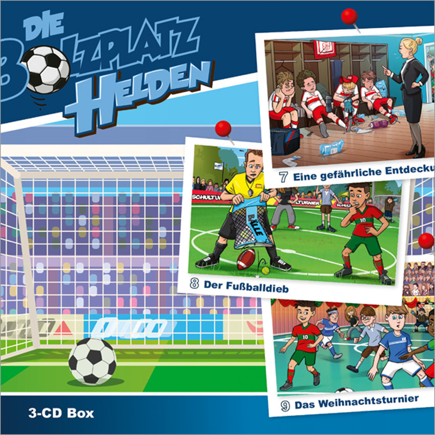 Die Bolzplatzhelden-CD-Box / Folge 7-9 (3CDs)