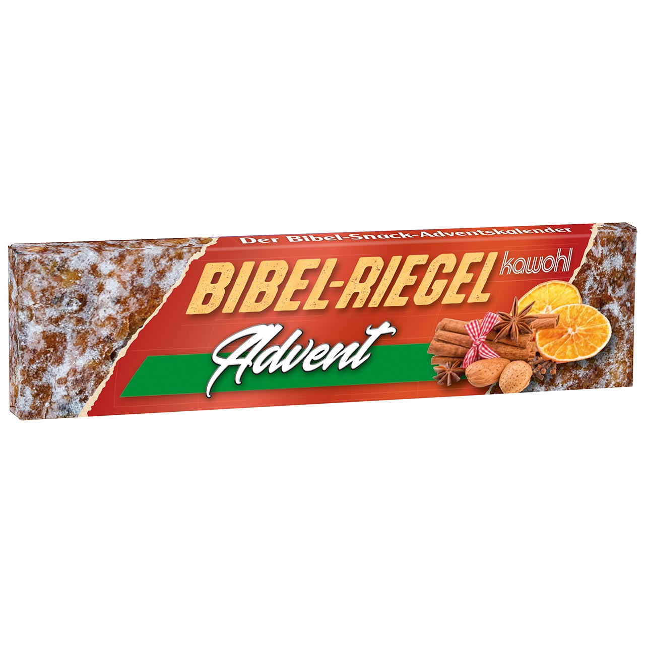 Advent Bibel-Riegel - Advent - Orange - Zimt - Nüsse