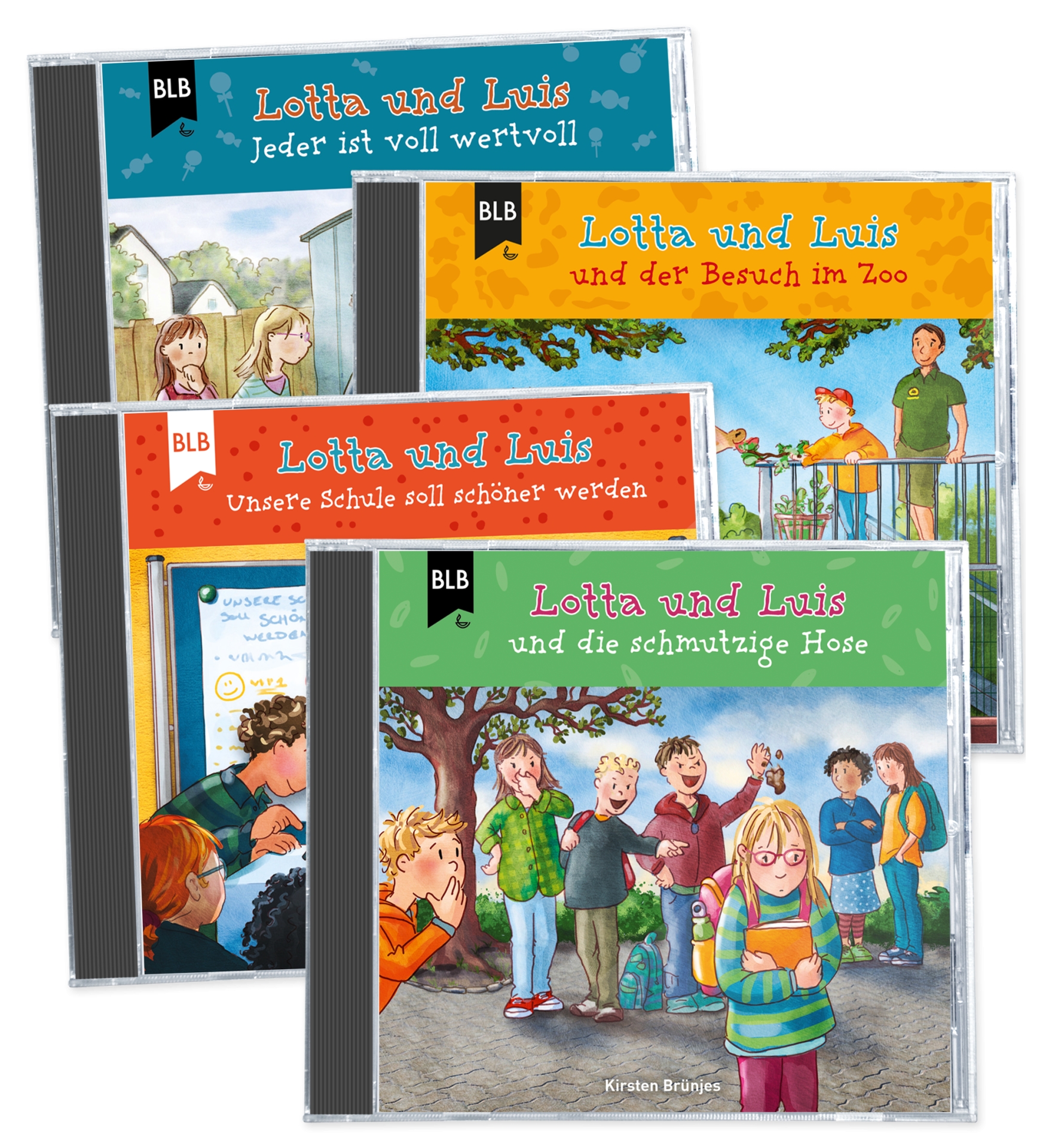 Hörbuch-CD - CD-Paket Lotta und Luis Schulgeschichten