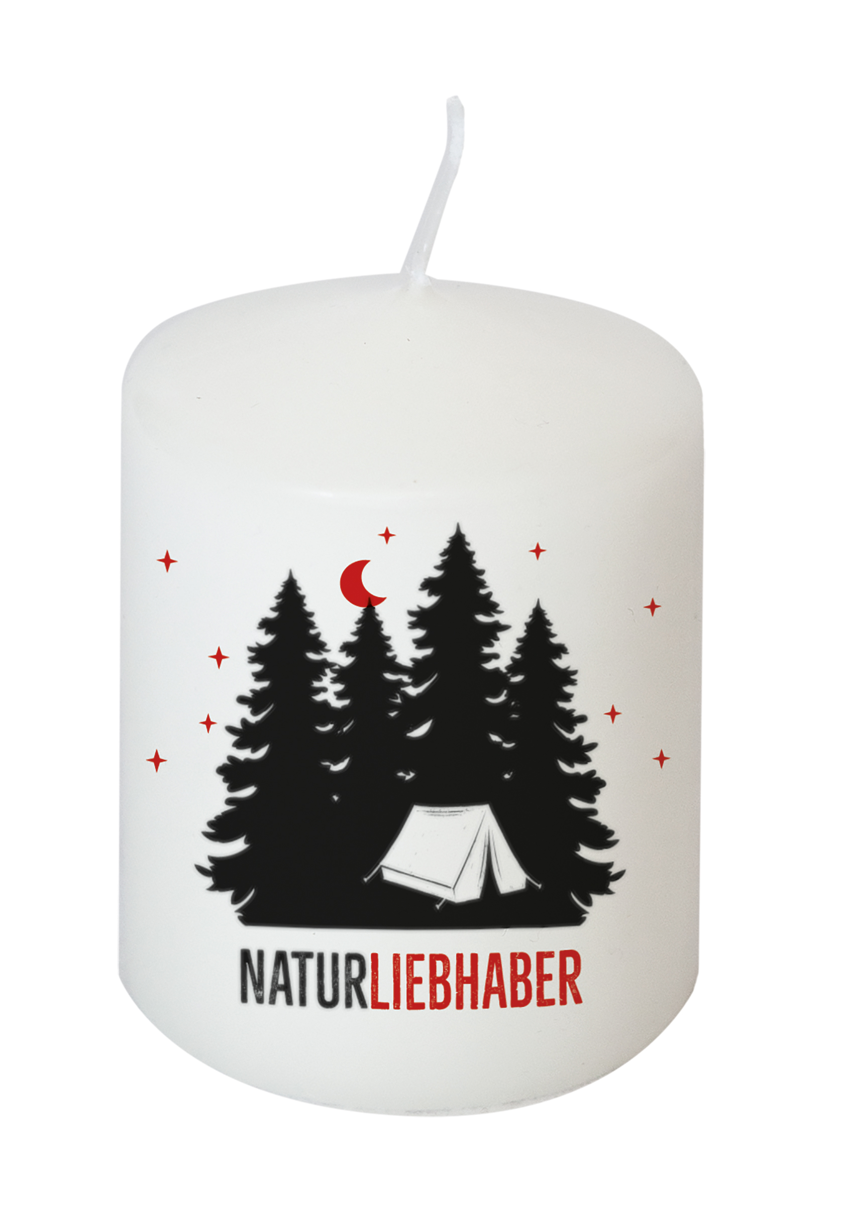 Kerze 'Naturliebhaber' 8 cm