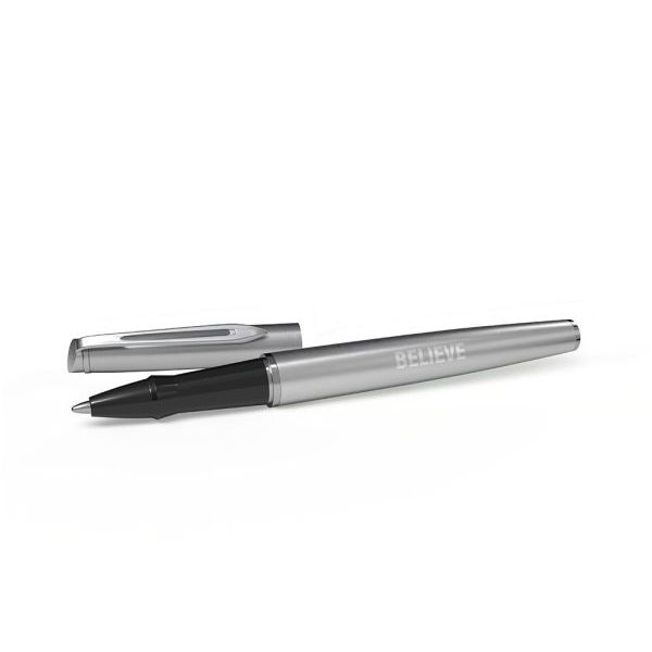 Tintenroller 'Believe' (silber)