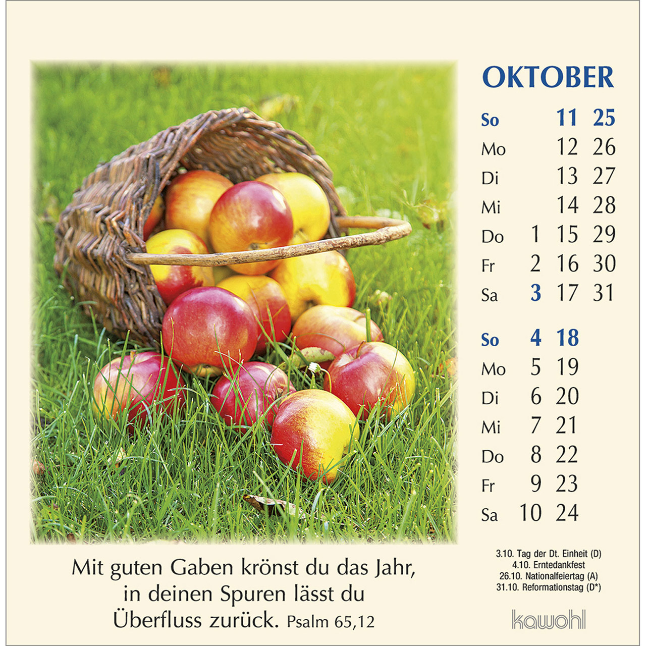 Postkartenkalender - Worte des Lebens 2026