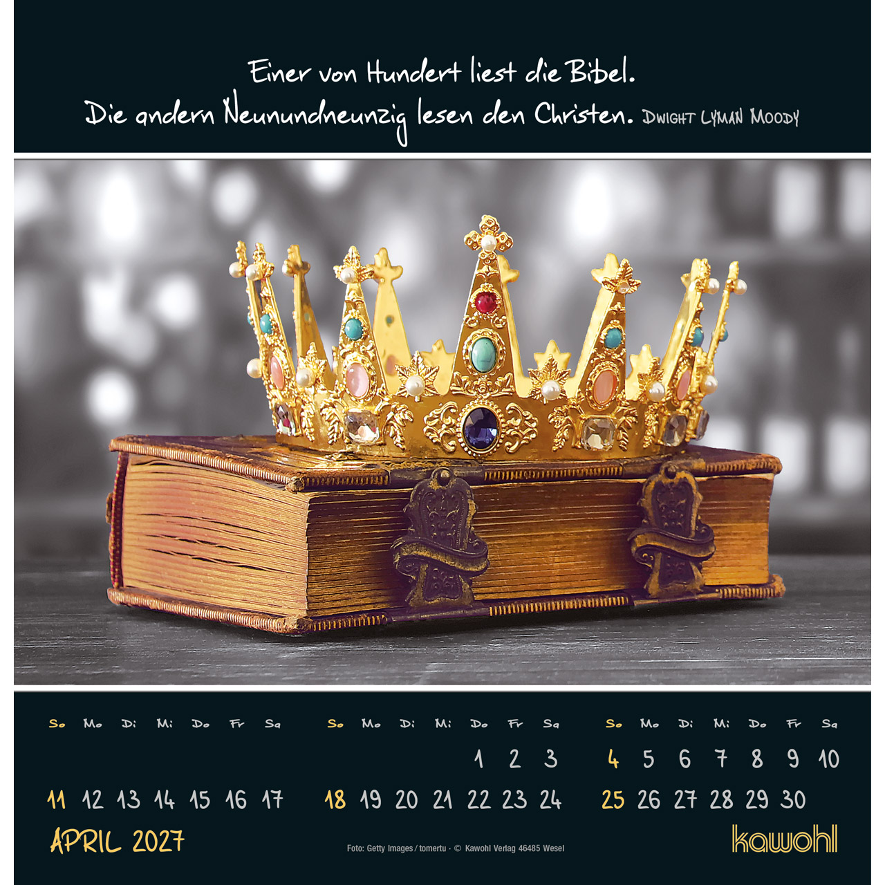 Wandkalender - Kleine Wunder entdecken 2027