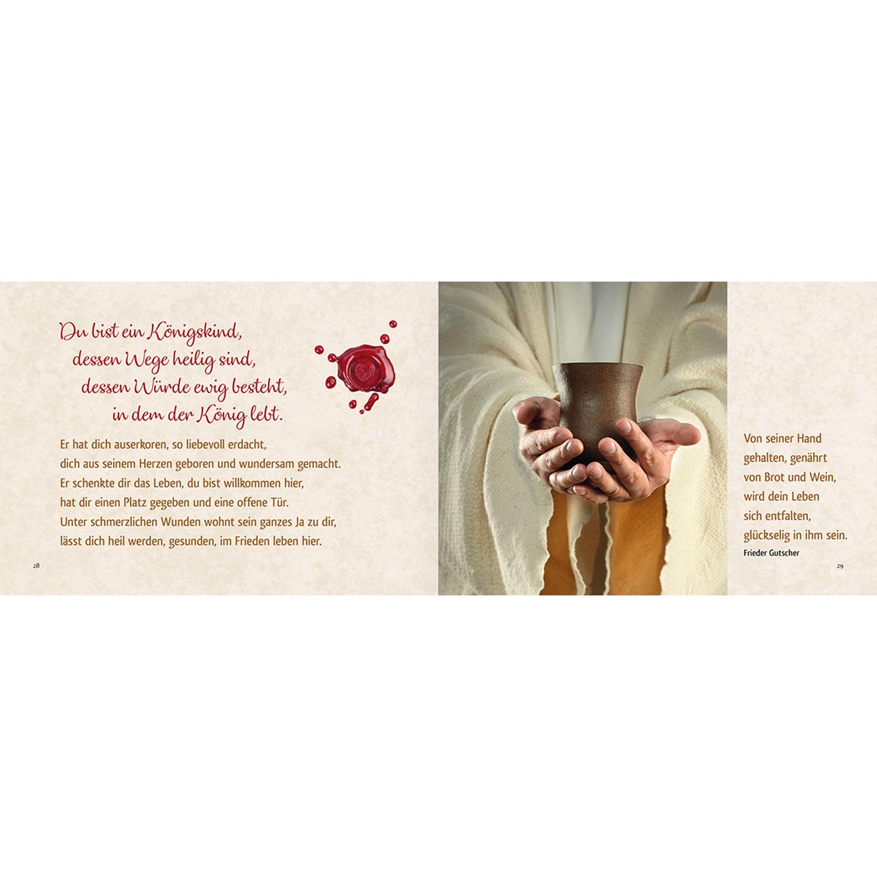 Geschenkbuch - Du bist ein geliebtes Königskind - Buch Krone