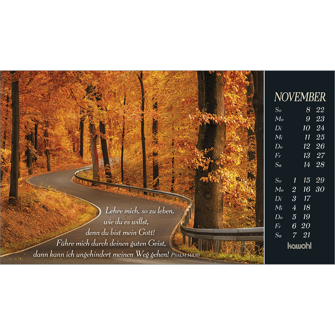 Postkartenkalender - Sehnsucht nach Unendlichkeit 2026