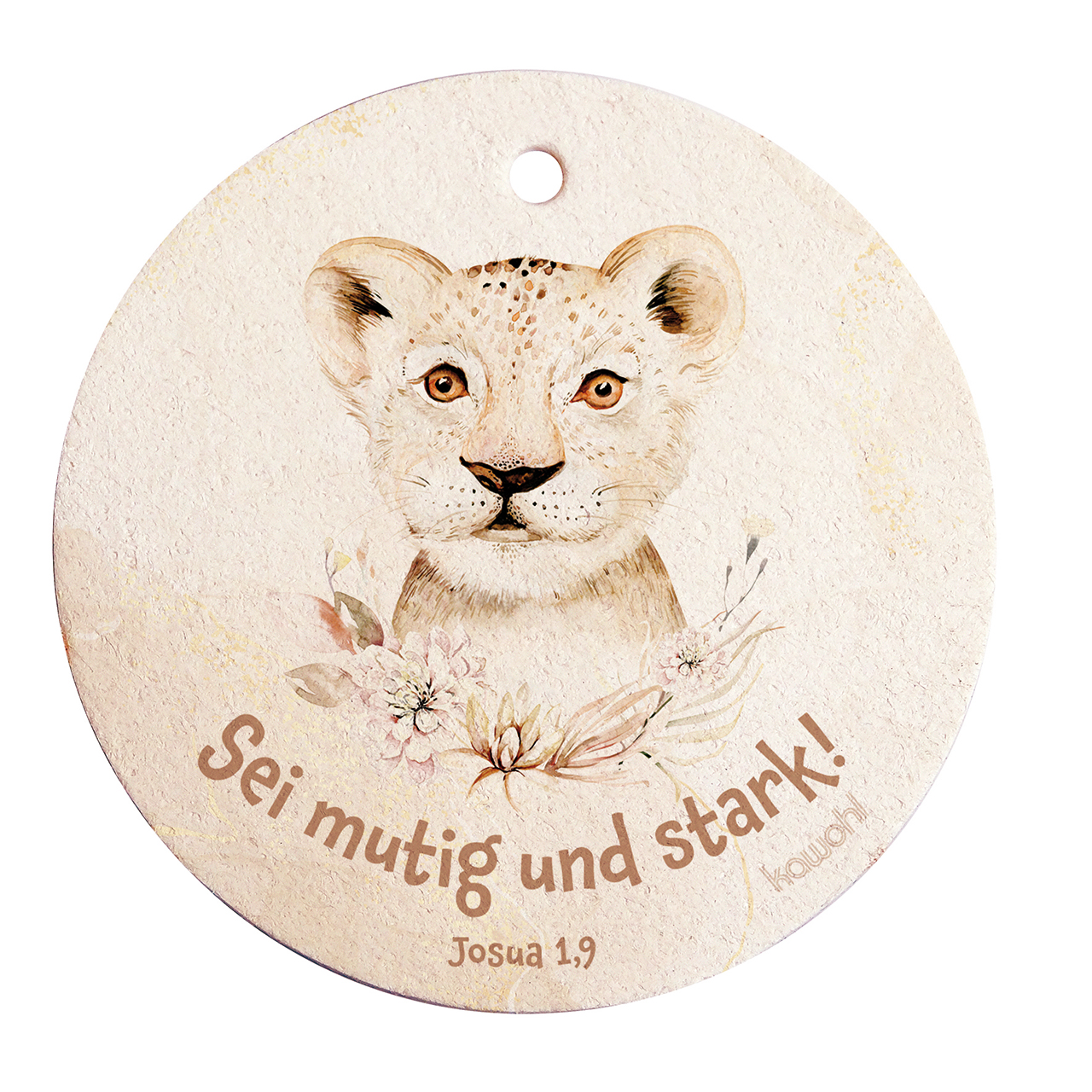 Spülschwamm - Sei mutig und stark - Löwe