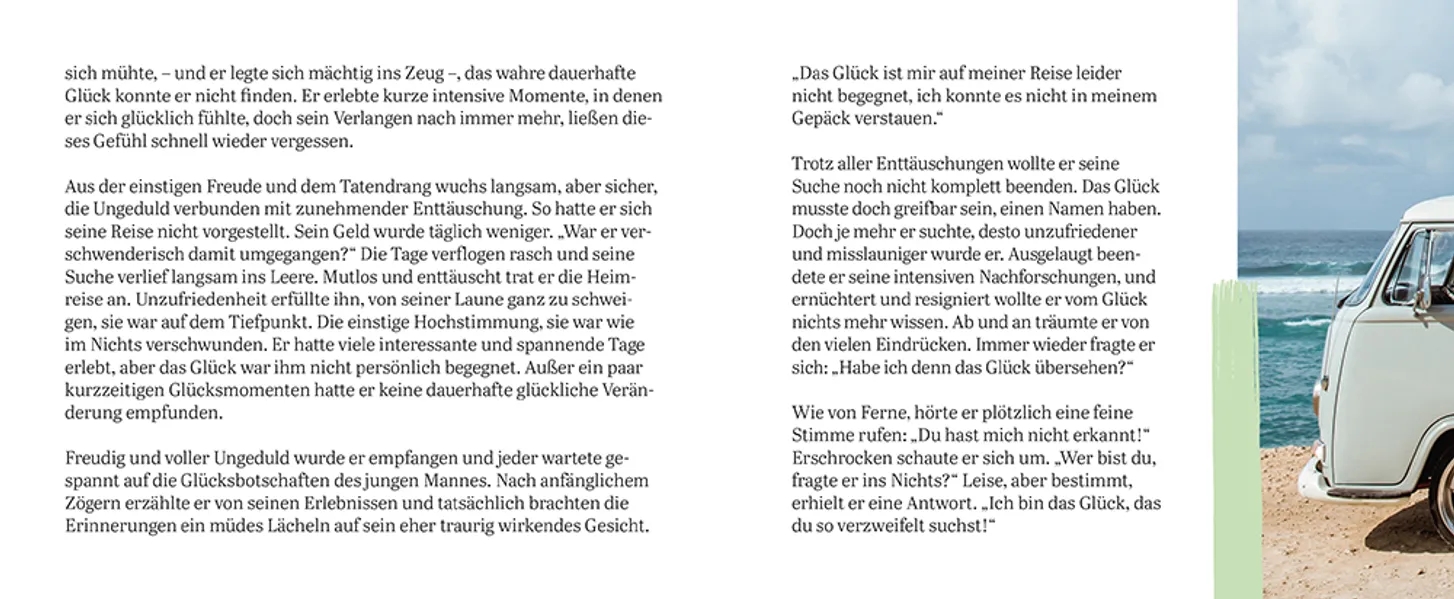 Geschenkbuch - Glücksspuren Tag für Tag entdecken