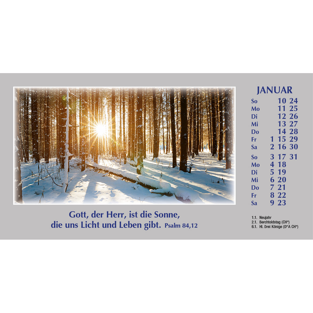 Autokalender - Wege zur Stille 2027