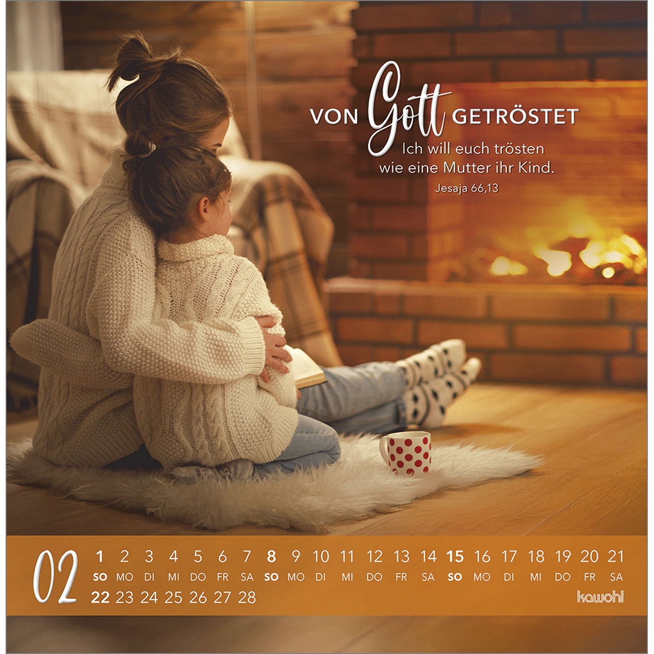 Postkartenkalender - Die Liebe bleibt bestehn 2026