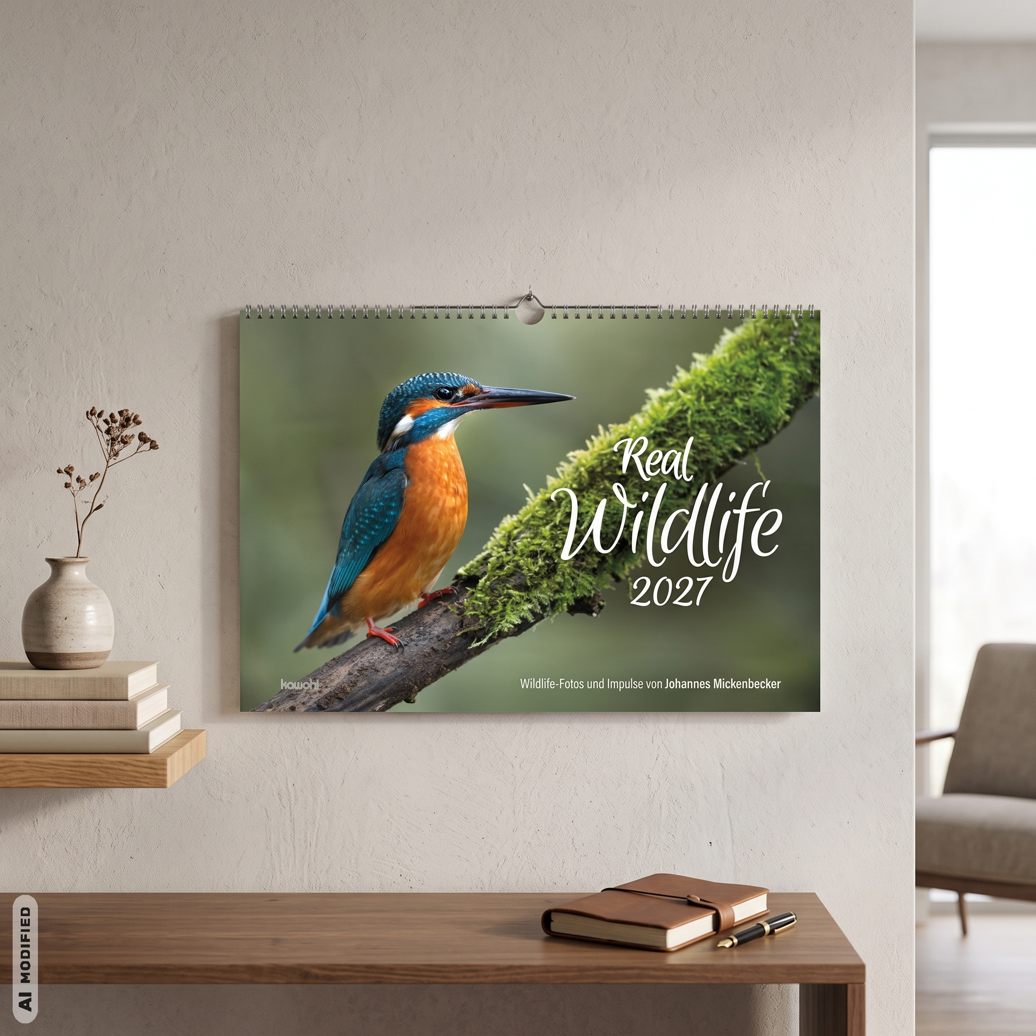 Wandkalender - Real Wildlife 2027